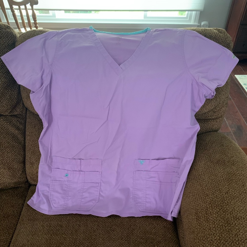 Purple Scrub Top